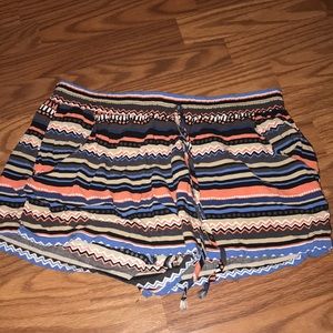 Summer shorts. Flowy feel